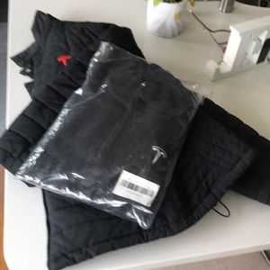 Tesla Puffer Jacket and 1/4 zip pullover set